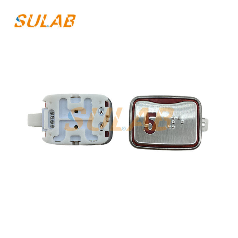 Sigma Elevator Lift Lop Cop Button Square Push Press Button With Braille