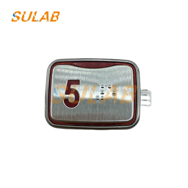 Sigma Elevator Lift Lop Cop Button Square Push Press Button With Braille