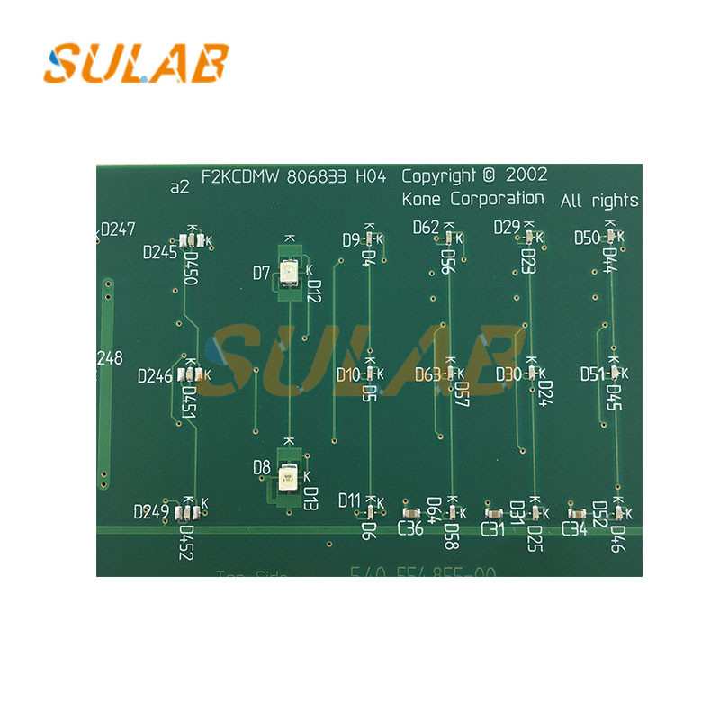 Kone Elevator PCB Display Board AMBER COP F2KCDM KM806830G02 806833 H04