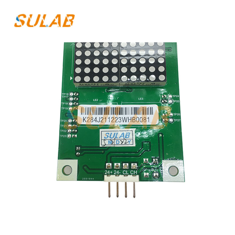 Nidec Elevator Lift Dot Matrix Hop Lop Call Display Pcb Board K-PI1000 V2.0