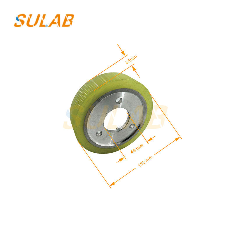 Mitsubishi Escalator Friction Wheel 132*35*44 Handrail Drive Wheel YS011C272G01 Pressure Wheel Original