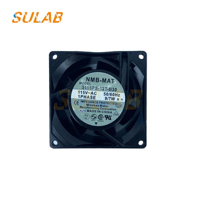 Aksyal soğutma fanı NMB Mat 3115ps/FS-12T-B30 Fan asansör yedek parçaları