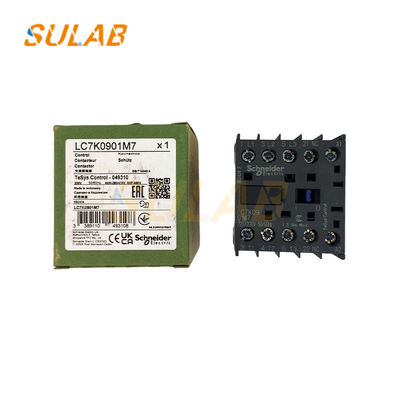 Yepyeni orijinal AC Contactor Asansör parçaları KONE Asansör Schneider Contactor LC7K0901M7