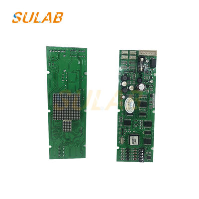 Asansör Dış Çağrı Paneli Gerçek Zamanlı Çalışma Durumu Ekranı Komut Etkileşimi ve Hata Kodu Geri bildirimi