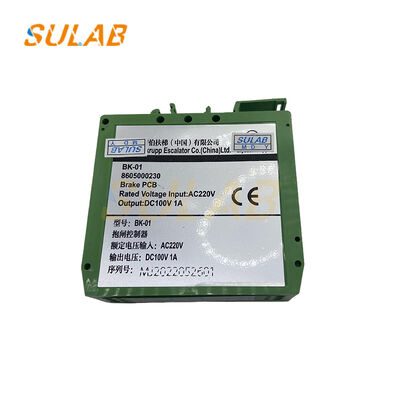 Thyssenkrupp Yürüyen Merdiven Fren Kontrol Cihazı BK-01 8605000230 Hassas Fren Kontrolü, Güvenli Frenleme ve Durum İzleme Özellikleriyle