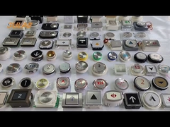 Braille ile Asansör Düğmesi Asansör Asansör Düğmesi Yüksek Kaliteli Paslanmaz Çelik P366060B112G11L922