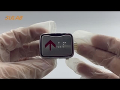 Asansör Aksesuarları Paslanmaz Çelik Çağrı Butonu Asansör Butonu Kare Buton A0711-8