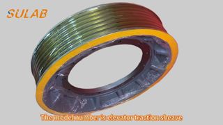 Mitsubishi Asansör Çekiş Kasnağı Kalıcı Mıknatıs Tüm Boyutlar Sfero Dökümden Yapılmış QT600-3 Vitrin