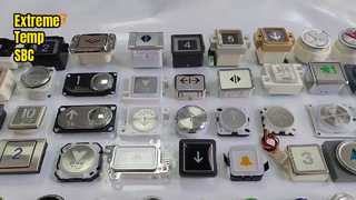 Daha Yakından Bakış: Salon ve Kabin Çağrısı için LED Göstergeli Hyundai Asansör Düğmesi A4N135161