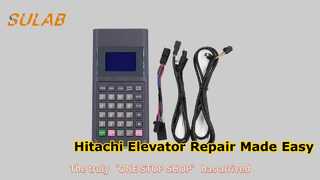 MCA HGP GVF3 Serisi Asansör Ayarı Arıza Servisi için Hitachi GHP‑2 GHPII El Tipi Programlama Sunucusu