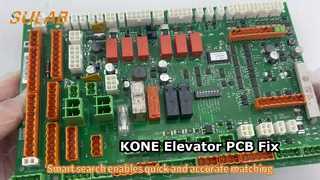 KONE KM51070314G11 LCECCBN2e Asansör Araba Üst PCB Kurulu Araba Çatı Kontrol Paneli devre Kartı Değiştirin