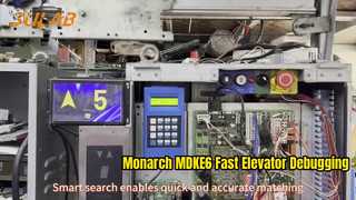 Monarch Universal Elevator Drive Parametre Ayarı ve Gerçek Zamanlı Durum Moni için El tipi test aracı