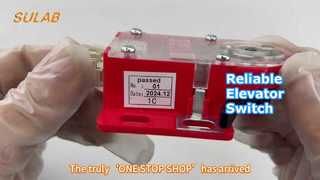 Mekanik Tetikleme Yapısına Sahip, Normalde Kapalı Kontak Çıkışlı, IP40 Korumalı Asansör Anahtarı