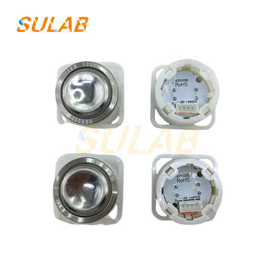 Stainless Steel Round Elevator Button with Braille and Intercom Function Model A3N10381