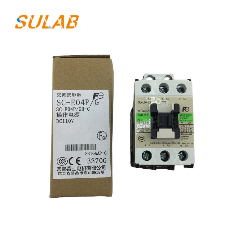 Elevator Spare Parts Fuji Contactor SC-E04P/G DC110V