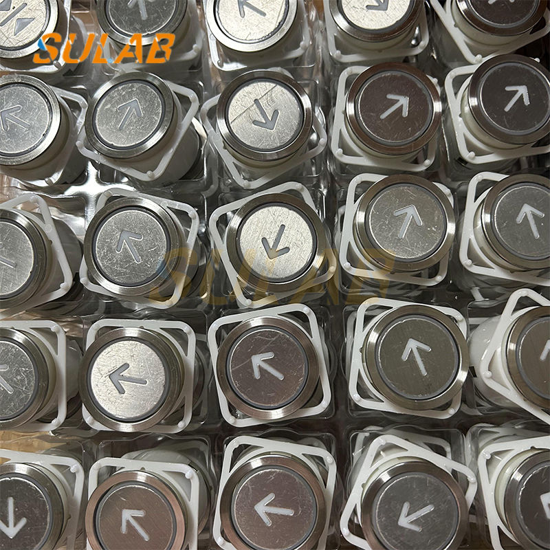 SULAB A4N11522 Elevator Braille Button with Flat Edges