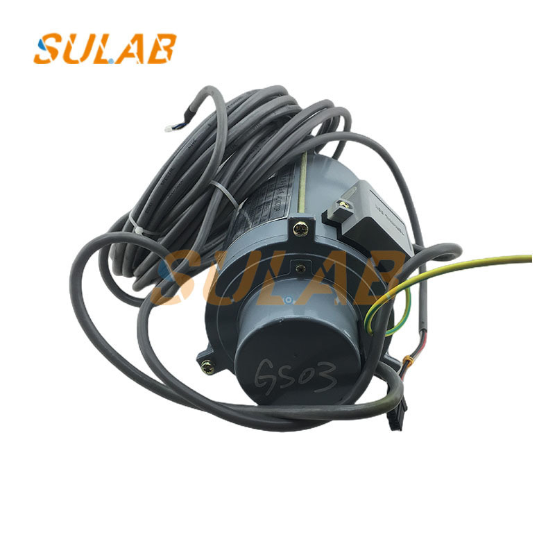 Mitsubishi EMB-80-4 Three-phase AC Asynchronous Elevator Door Motor with Encoder SE-JR for Precise Door Control