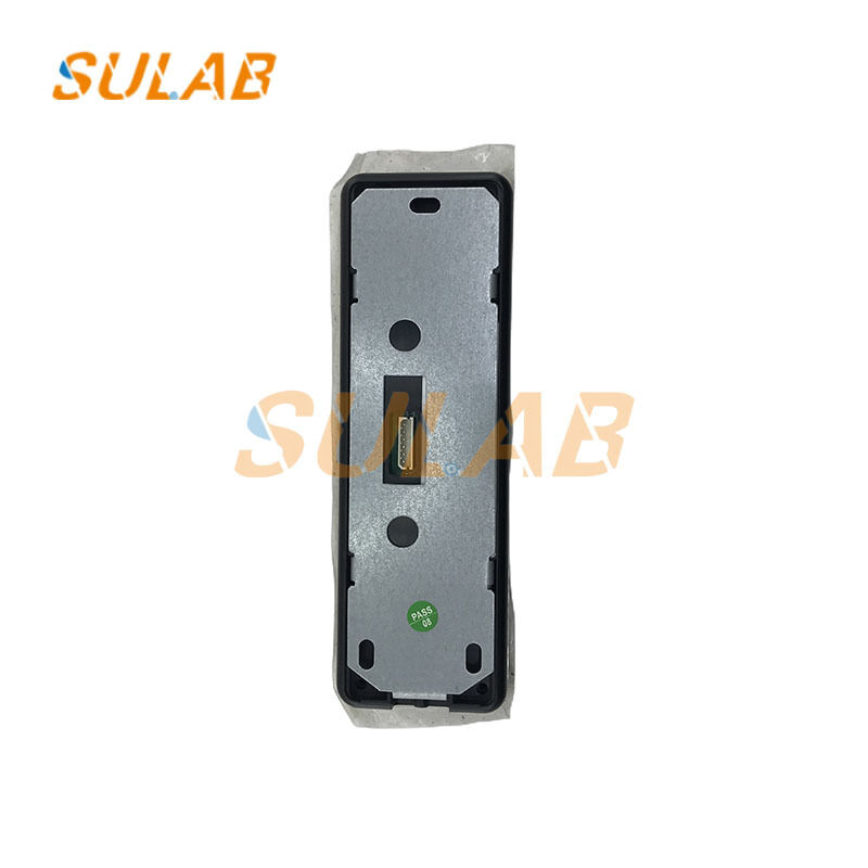 Original KSS280 Series KONE Elevator LOP Landing Call Panel with Metal-Textured Engineering Plastic Shell and Call Buttons with Backlight