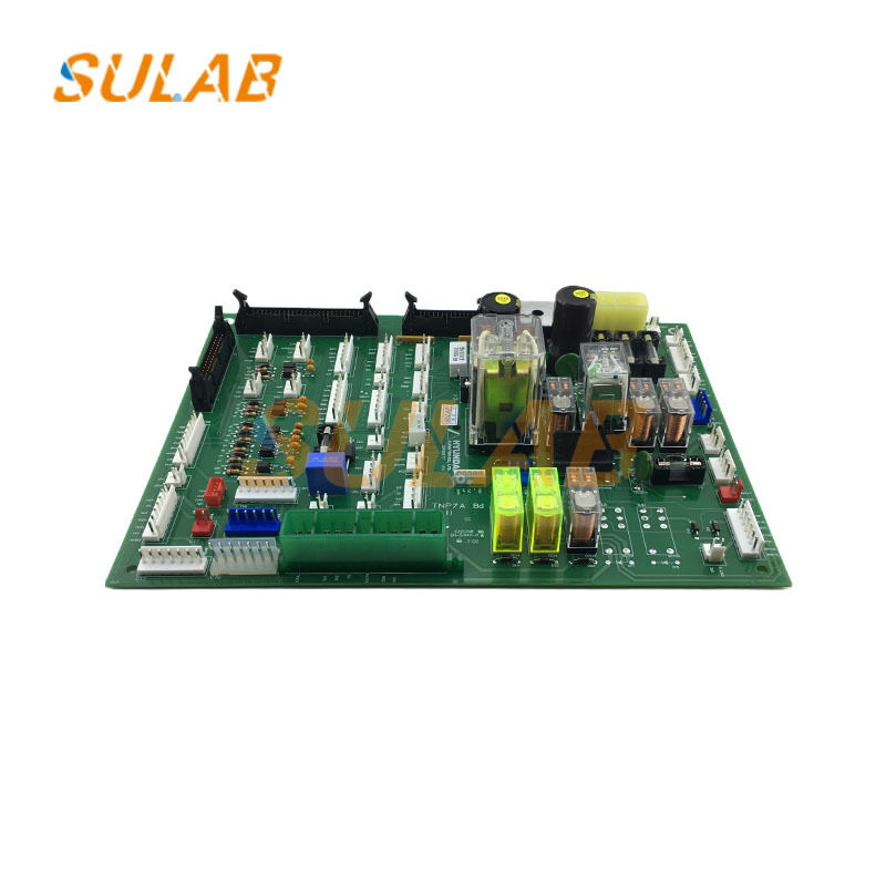 Hyundai Elevator PCB TNP7A BD (CH) 20400177H11 – Control-Cabinet Relay Board with Gold-plated Contacts and Flame-retardant FR-4 Substrate for 12 VDC ±5 % Input Voltage