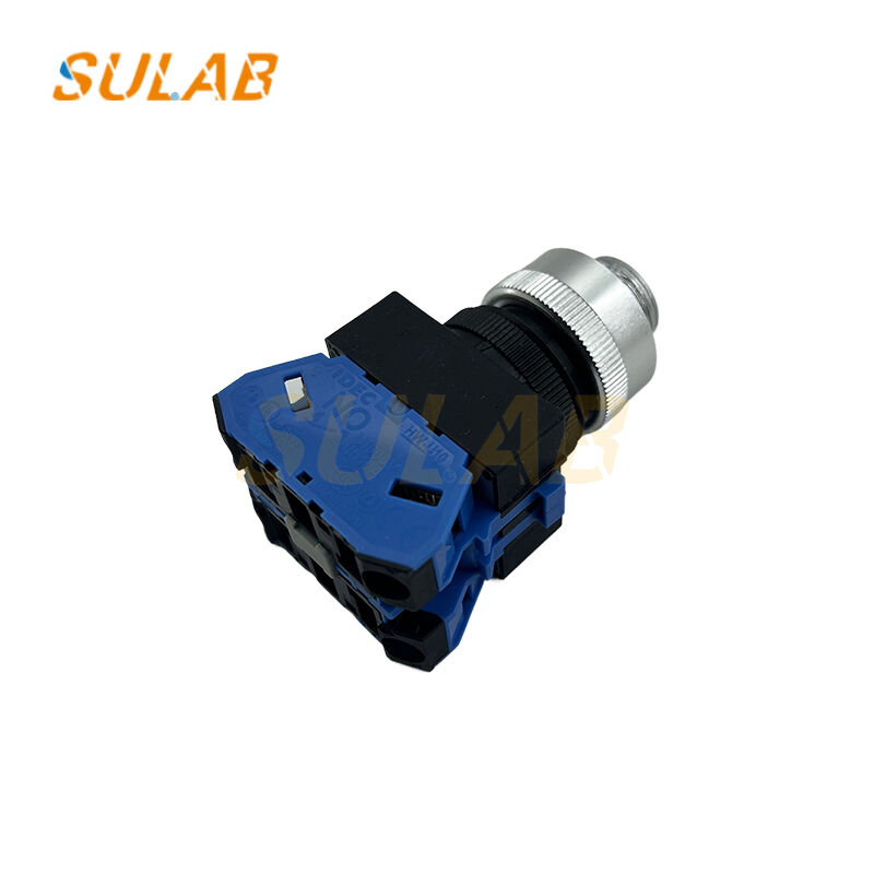 IDEC ASW0335 Key-Operated Selector Switch with Spring-Return 22 mm Mounting Holes and IP65 Front Protection for Elevators