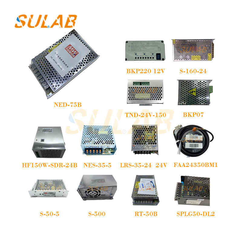 MW Switching Power Supply NED-75B Dual-group Dual-output 73W Total Power Universal Voltage Input for Elevators