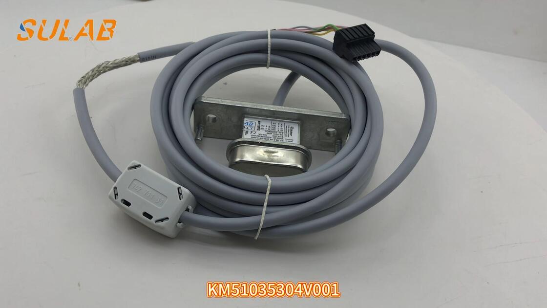 KONE Elevator MX11 Traction Machine Encoder KM51035304V001 - OEM Genuine Quality Magnetic Rotary Encoder with 4M Cable Assembly