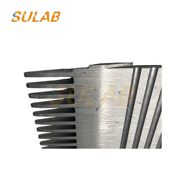 Original KONE KM5002052H01 Aluminum Alloy Comb Plate For E3X Moving Walk Safe Transition Engagement Corrosion Resistant Foreign Object Anti-Stuck Protection