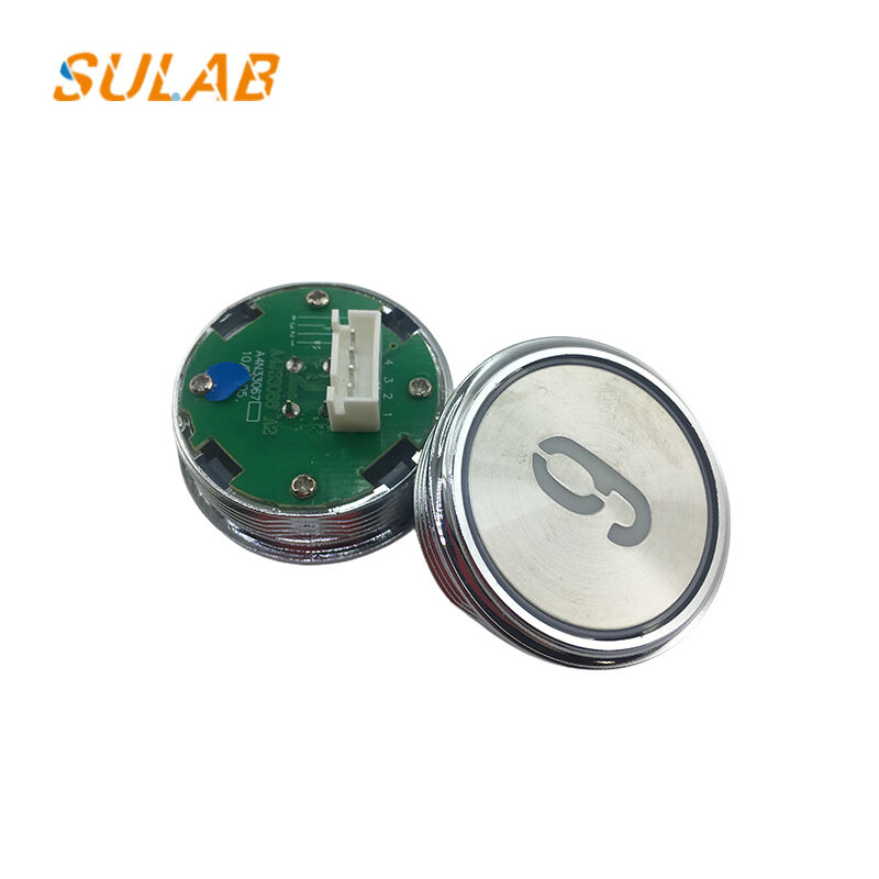 Durable Metal Elevator Push Button with Sensitive Response and Stable Press for Lift Access Control