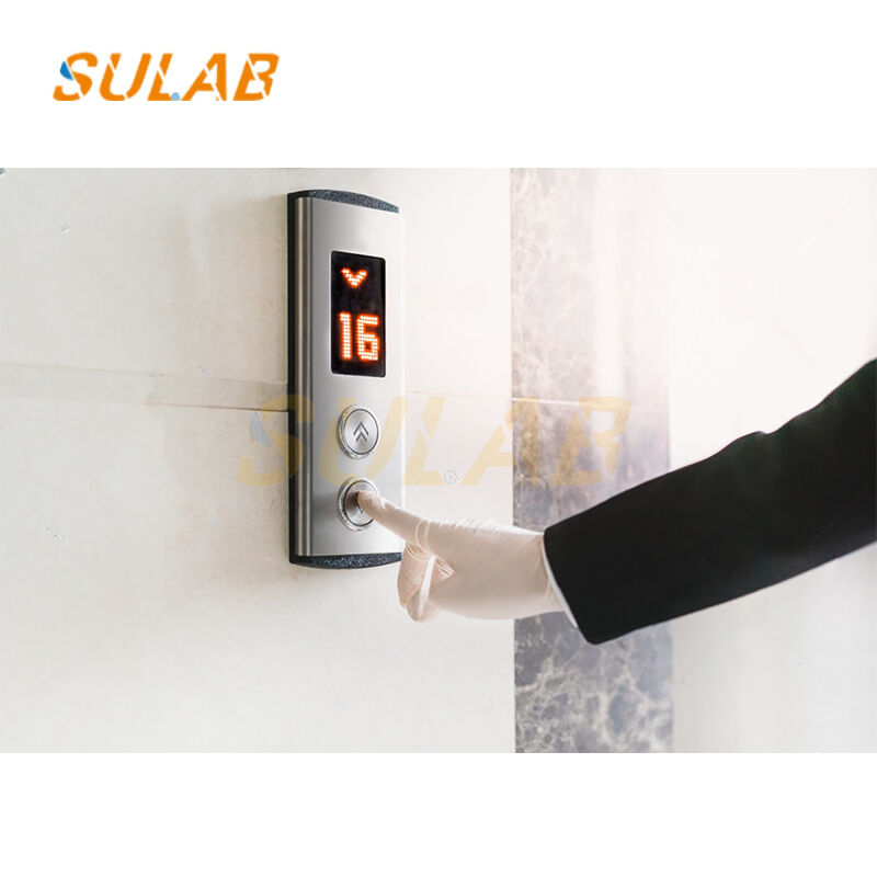 OTIS Elevator Hall Call Station with LED Display Push Buttons and Flame-Retardant ABS for Floor Call Control