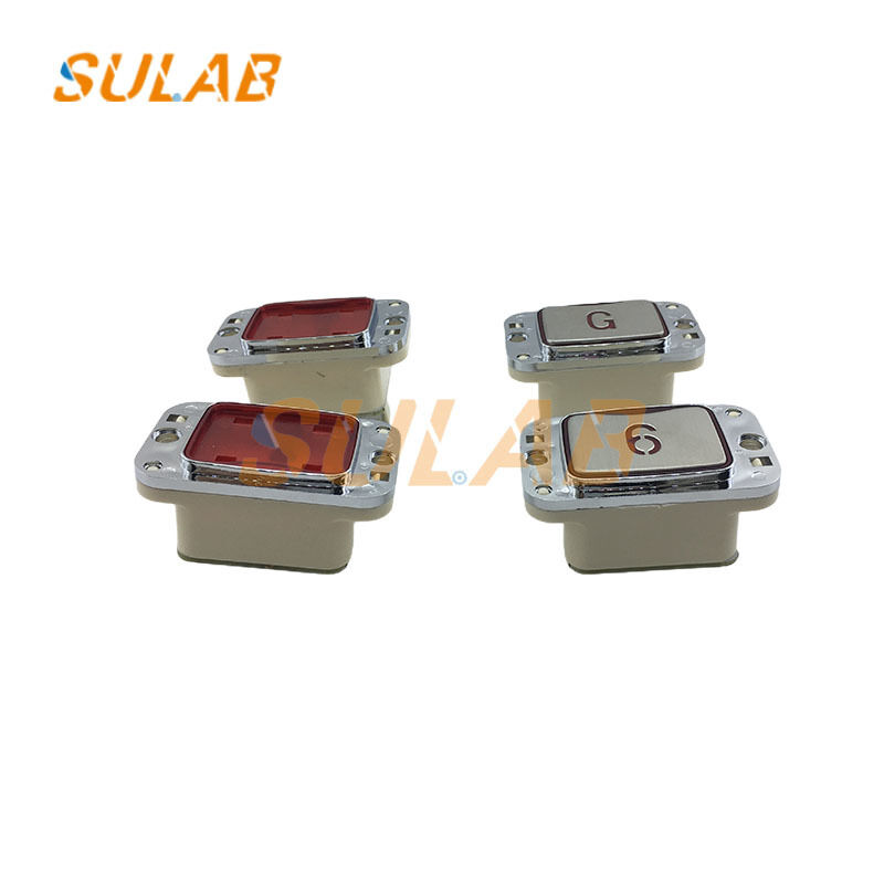 MTD260 Elevator Hall Call Push Button PCB High Bright LED Illuminated Landing Operation Switch Lift Replacement Maintenance Spare Parts