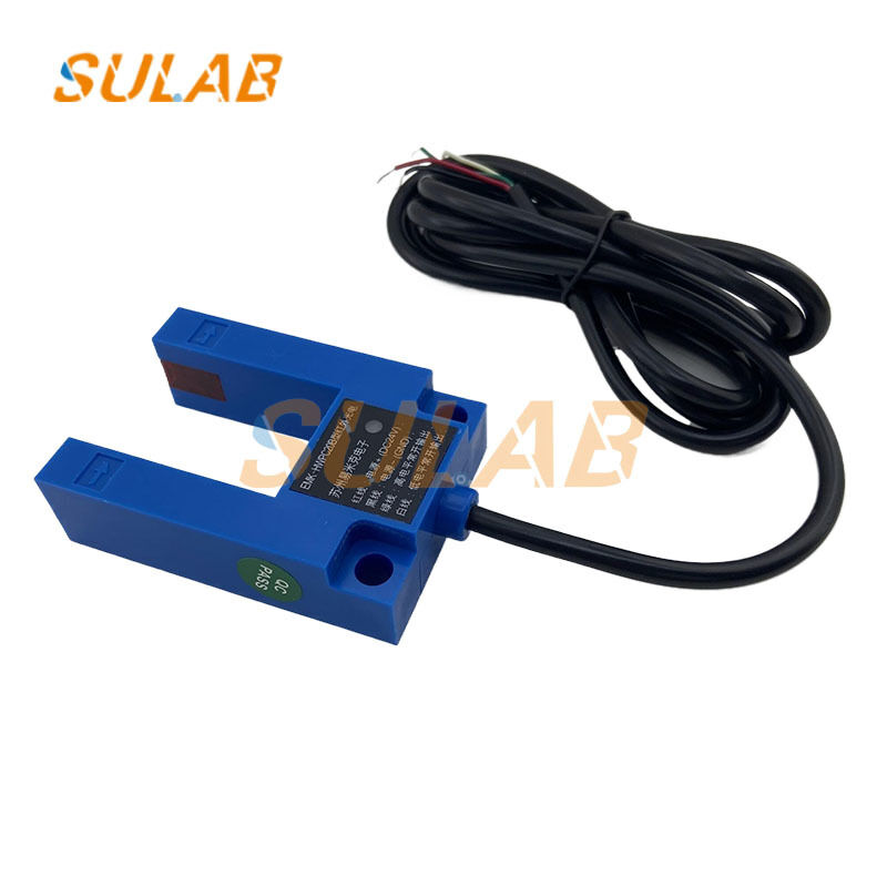 U-type Elevator Leveling Sensor Photoelectric Switch with PNP NPN Dual Output DC24V for Floor Position Detection
