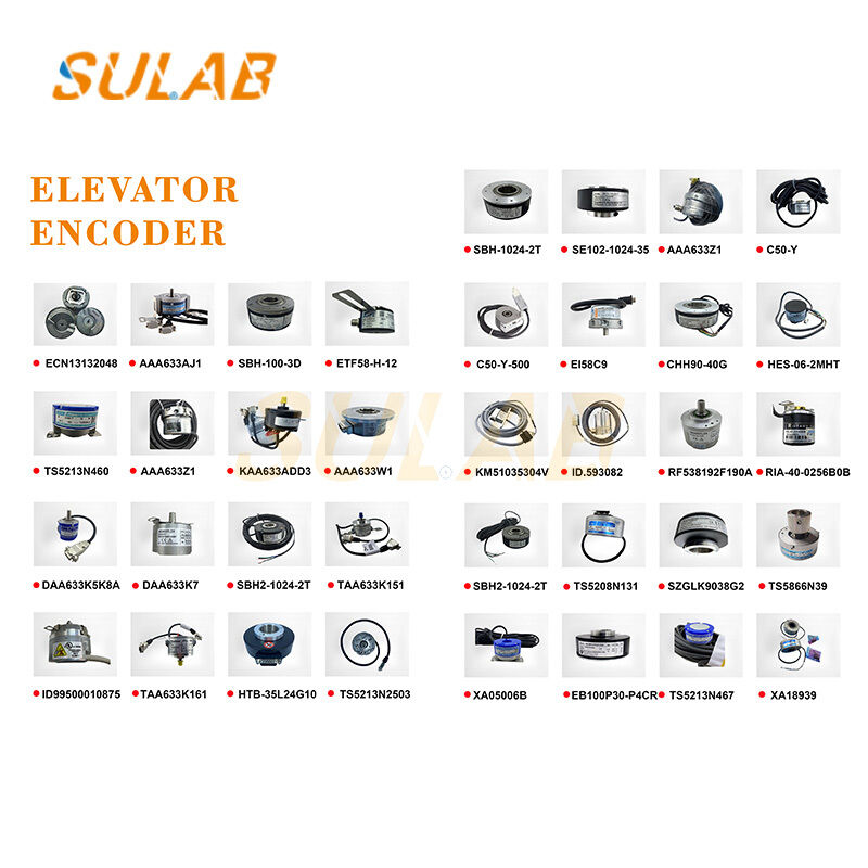 Tamagawa TS5246N574 Hollow Shaft Rotary Encoder with 8192 Pulses per Revolution Shock-proof Vibration-resistant Compact Design for Elevator Traction Motors
