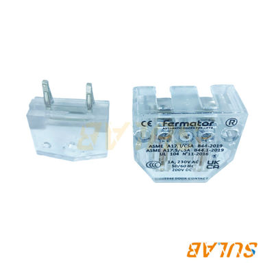 Yepyeni orijinal fermatör kapı kilidi bağlantı anahtarı bağlantı kilidi ASME katmanlı kapı kilidi yardımcı kilidi Thyssen Salon Kapısı için uygun