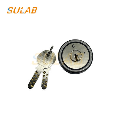 Elektromanyetik Anahtarlı Asansör Anahtar Şalteri, Güvenli Baz İstasyonu Kilidi için Panel Montajlı