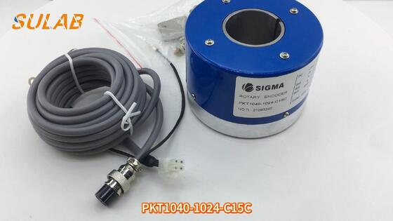 SIGMA PKT1040-1024-C15C Asansör çekiş motoru için 1024 PPR ve 40 mm'lik Hollow Shaft'lı Çürük Çaplı Artırıcı Kodlayıcı
