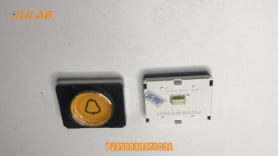 Mitsubishi Asansör Alarm Çanı Düğmesi P235083B178G01 24 V DC 20 A Çift Kesimli Gümüş Bağlantılarla 2 Kutuplu Değişim