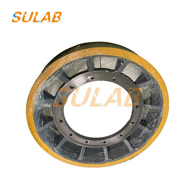 Mitsubishi Asansör çekiş kılıfı kalıcı mıknatıs tüm boyutlarda Düktil Demir QT600-3'den yapılmıştır