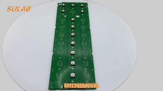 KONE Asansör Baskı Düğmesi Paneli Gerçek KONE Uyumluluklı Entegre LED Işıklandırma ve Braille Uyumluluğu