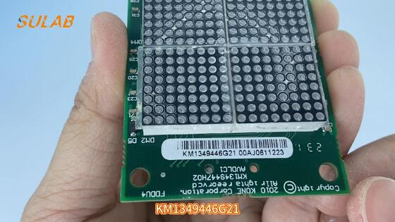COP LOP panelleri için dijital zemin göstergesi ile orijinal KONE Asansör Ekran Taşı KM1349446G21 PCB Taşı