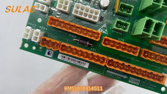 KONE Asansör PCB Kartı KM51070314G11 Sürücü Kontrol Sistemi Sinyal İşleme ve Operasyon Kontrolü için Orijinal Kart