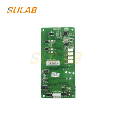 SFTC-HCB-VRK Asansör Salonu Çağrı Ekran Tablosu, CAN Otobüs İletişim Zemin Ekranı ve STEP Asansörü için Hata Kodu