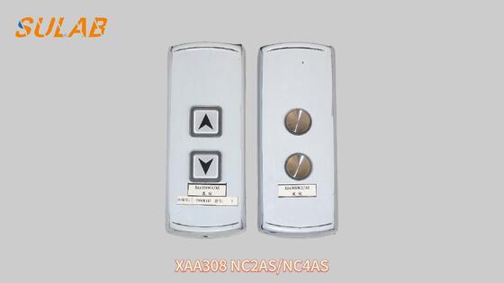 OTIS Elevator Hall Call Station with LED Display Push Buttons and Flame-Retardant ABS for Floor Call Control